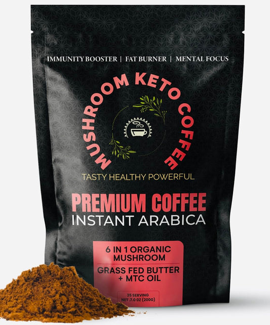 Vilorenz Mushroom Coffee: 6 Mushrooms, NO Aftertaste!