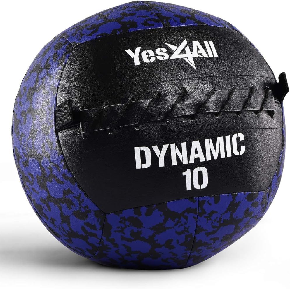 Yes4All Wall Ball for Dynamic Multifunctional Exercise 6 LB - 30 LB