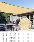 Quictent Waterproof Sun Shade Sail 12x16 ft - 98% UV Block
