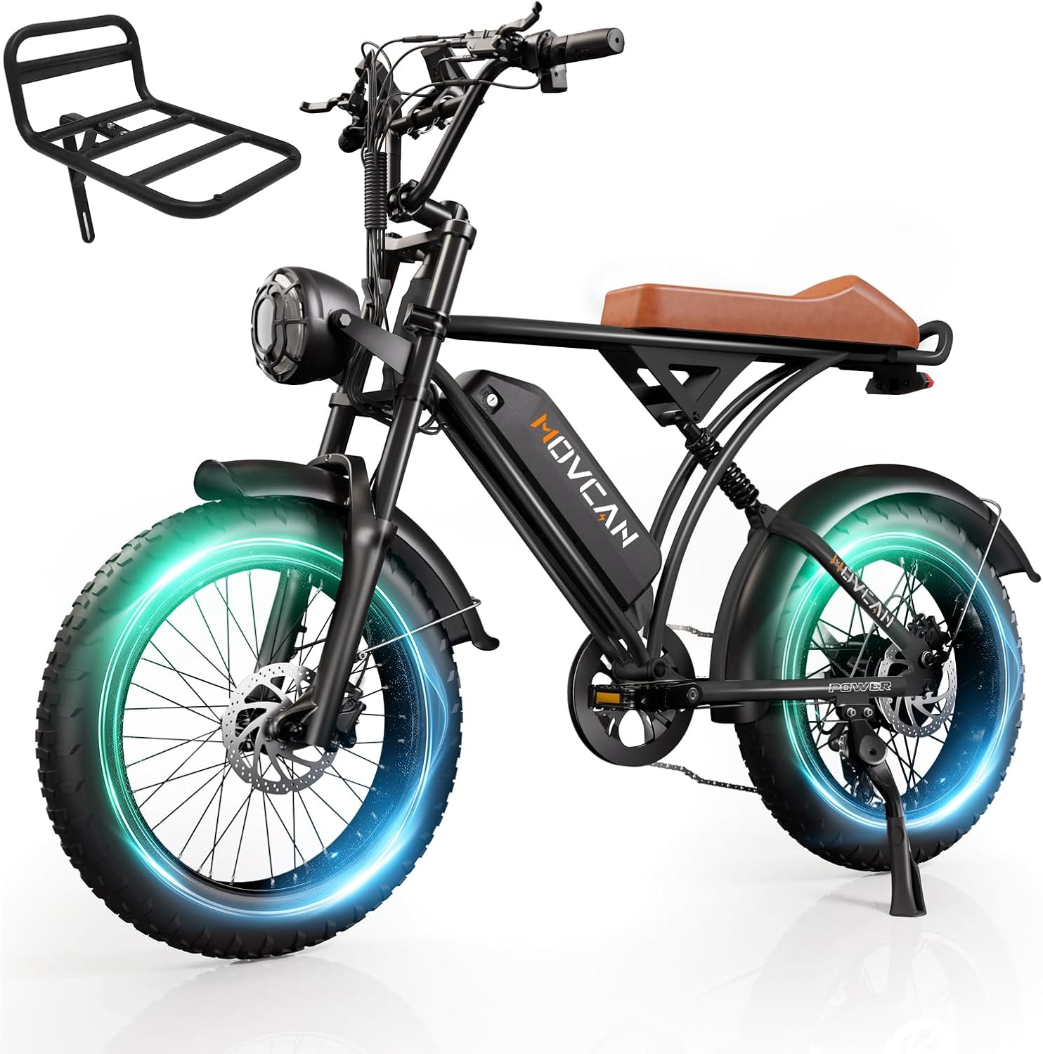 Movcan V60 Pro Electric Bike with 1500W Motor and 80 Miles Range