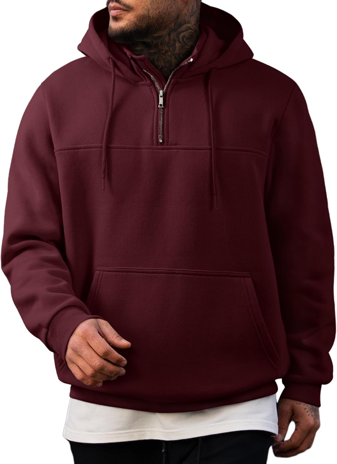 JMIERR Mens Casual Cotton Hoodies for Stylish Everyday Wear