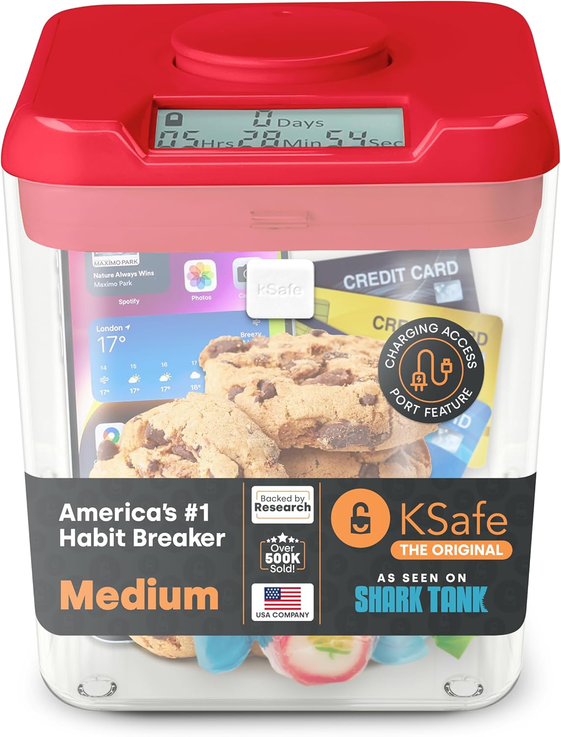 Kitchen Safe Time Locking Container for Phones and Snacks
