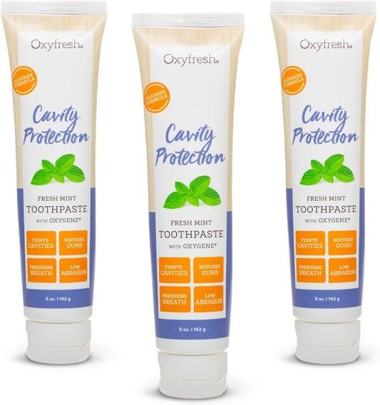 Oxyfresh Cavity Protection Fresh Mint Toothpaste for Sensitive Teeth