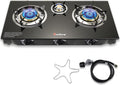 Propane Stove 3 Burner Gas Stove - High Heat Portable Cooktop