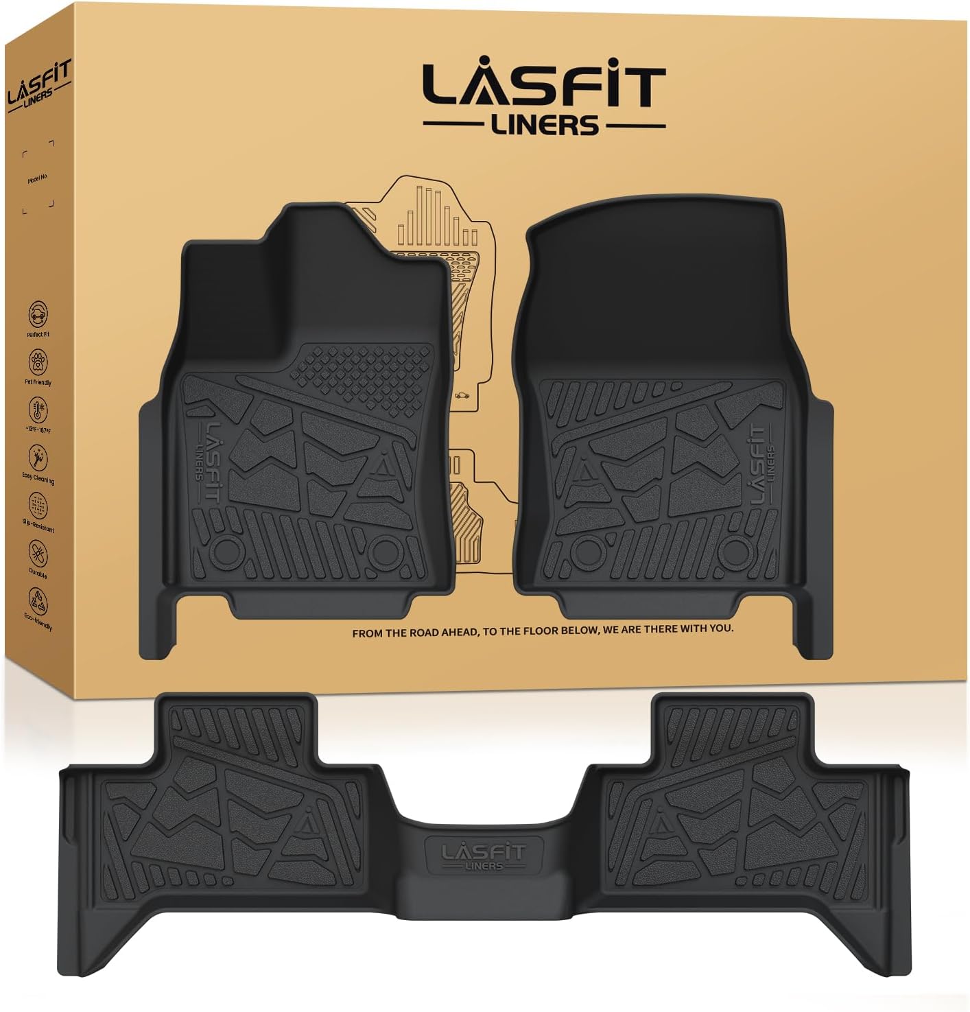 Custom Fit Floor Mats for Toyota Tundra 2022-2026 Double Cab