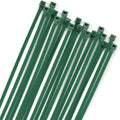 XINGO 100PCS Cable Zip Ties Heavy Duty 12 in - Strong Dark Green