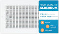 Aluminum 12 x 6 In Heater Vent Deflector for Home and Office