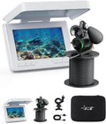 FourQ Underwater Fishing Camera 4.3in HD LCD - Portable 65ft Cable