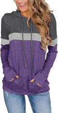 Womens Tops Ladies Tunics Long Sleeve Hoodie Pullover Blouse - Cozy