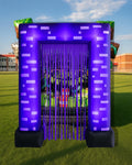 7FT Halloween Inflatable Pixel Trunk or Treat Arch - LED Car Decor