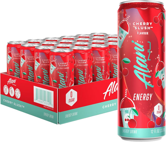 Alani Nu Cherry Slush Energy Drink: Sugar Free, Low Calorie Boost
