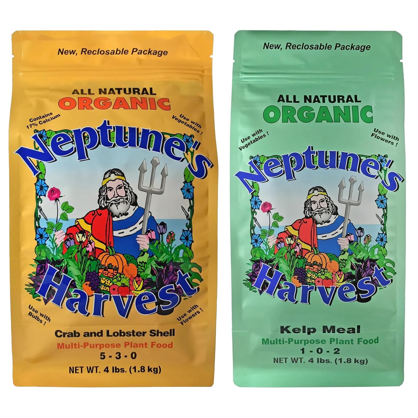 Neptune's Harvest Organic Plant Food for Vibrant Lawn & Garden