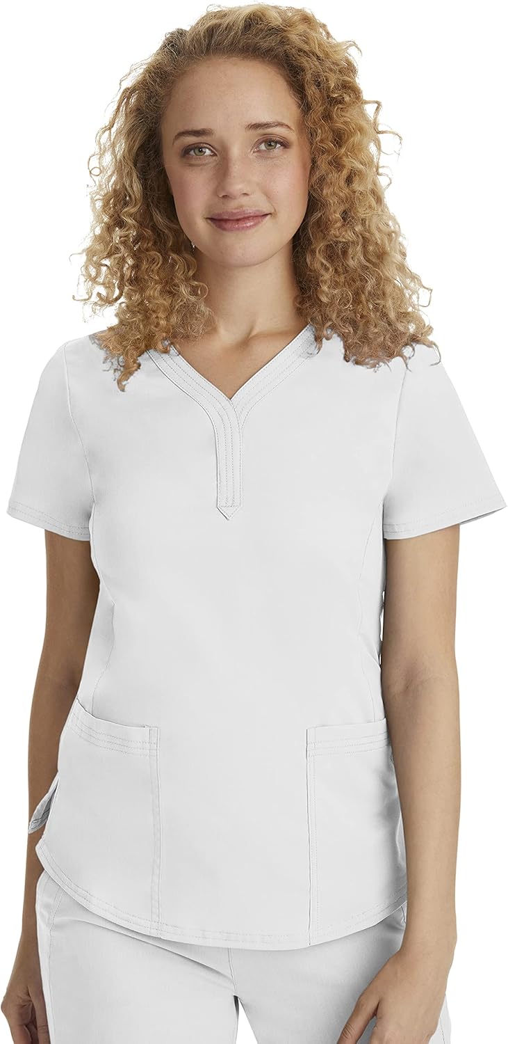 Healing Hands Scrubs for Women Y-Neck Jane Modern Fit Top