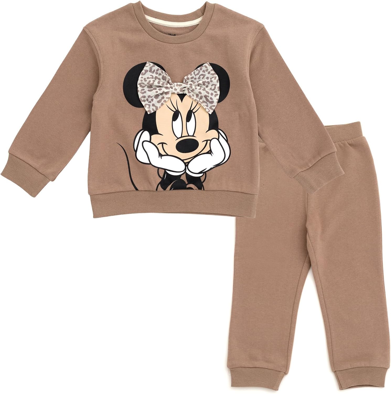 Disney Minnie Mouse Fleece Sweatshirt and Pants Outfit Set