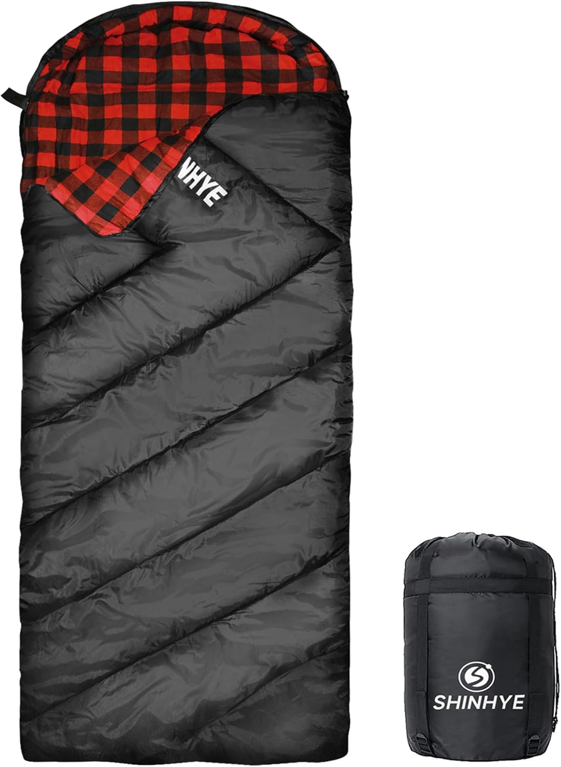 ShinHye 0 Degree Sleeping Bag for Adults - XXL Comfort