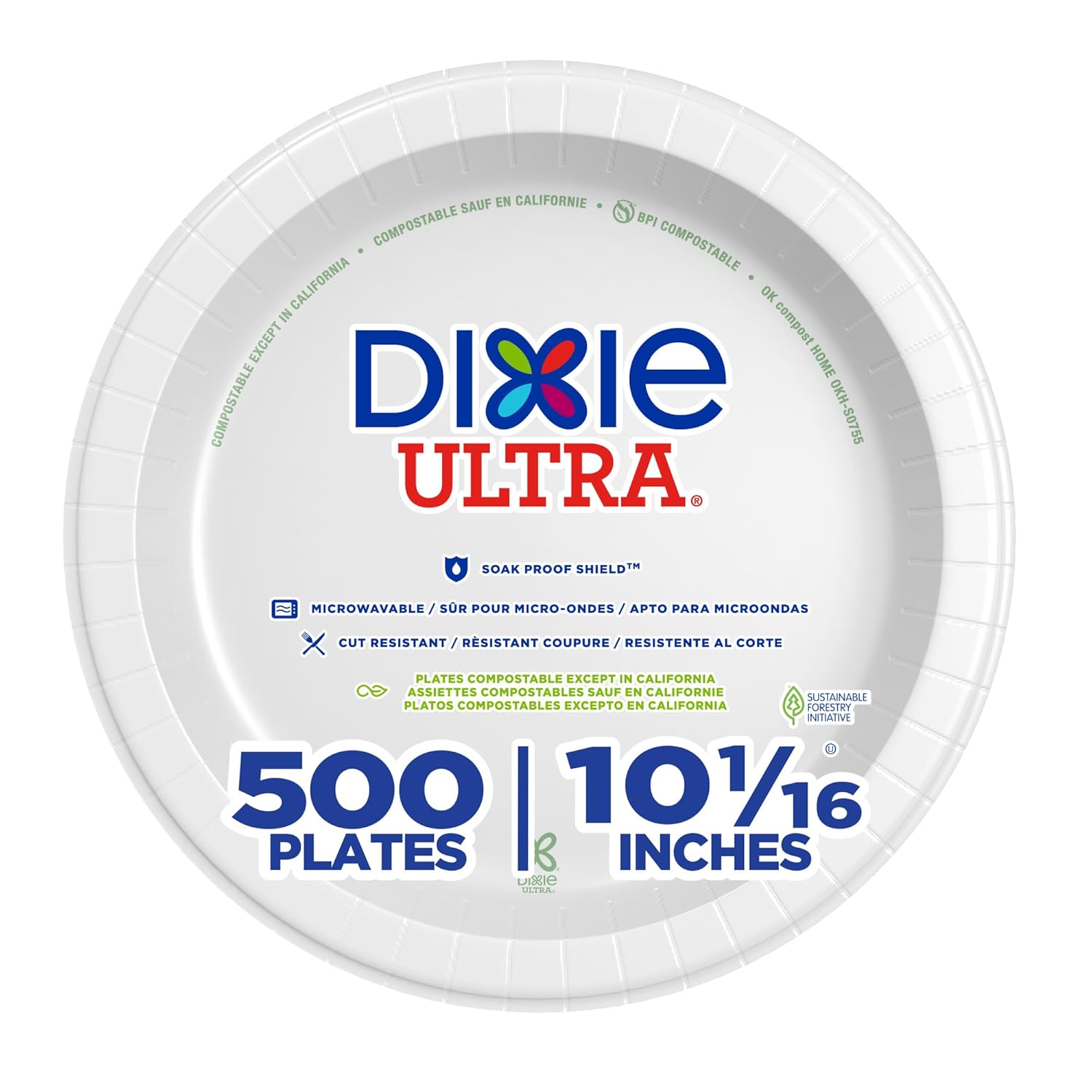 Dixie Ultra Heavy-Weight Paper Plates for Foodservice Needs