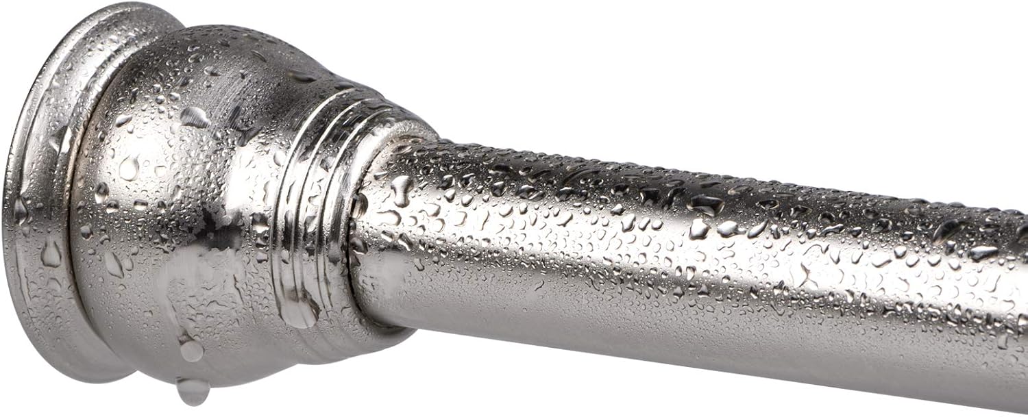 Never Rust Spring Tension Curtain Rod 43-72