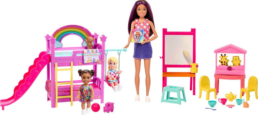 Barbie Skipper Babysitters Ultimate Daycare Playset Fun
