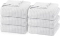 Utopia Bedding White 100% Cotton Waffle Blanket King - Soft All-Season