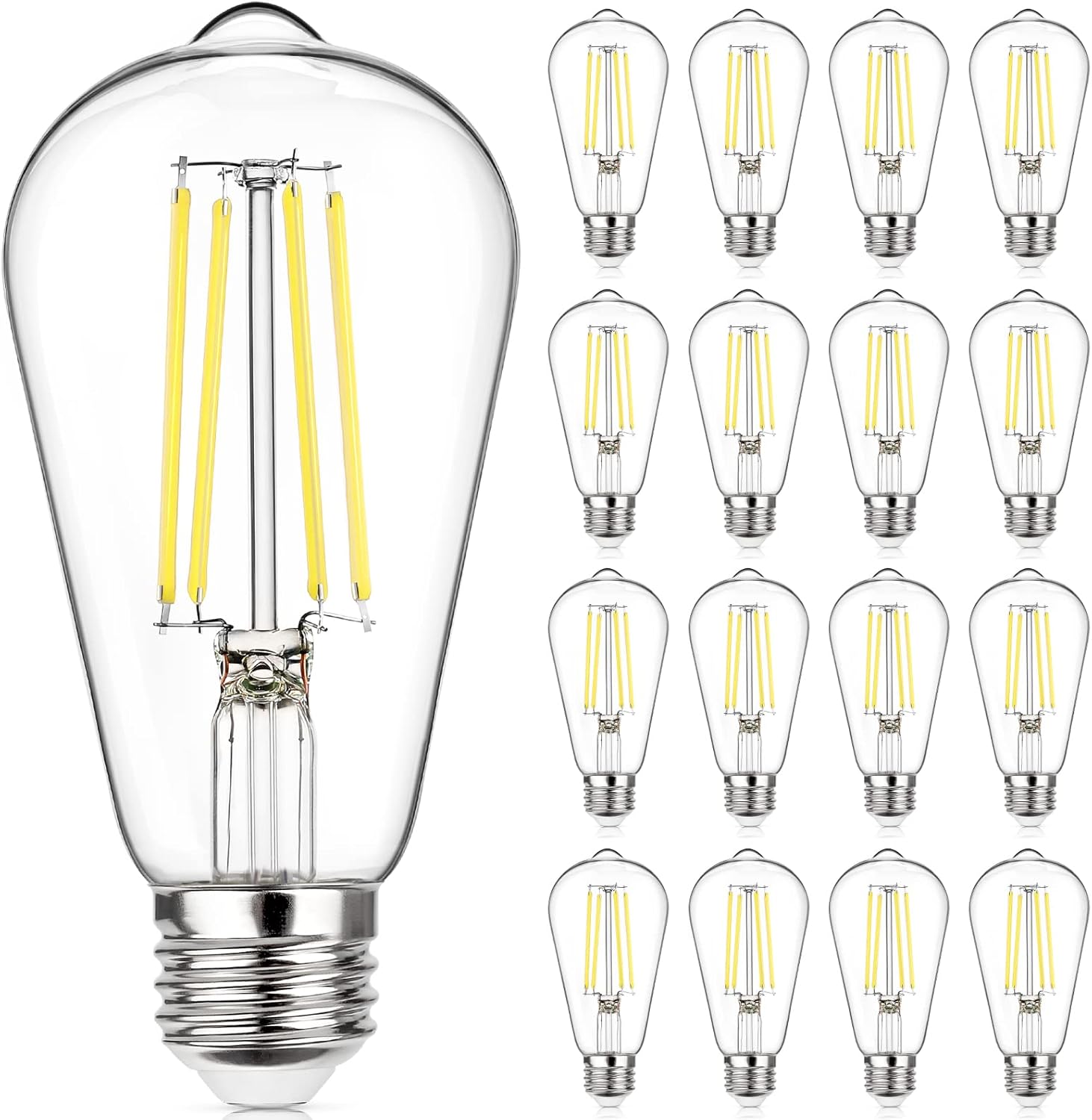 Vintage LED Edison Bulb Dimmable 60W Equivalent by MAXvolador