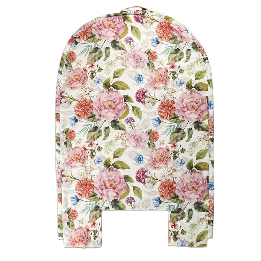 Breathable Baby Lounger Cover for Travel - Peony