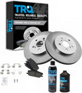 Front Ceramic Brake Pad & Rotor Kit for 2004-2009 Lexus/Toyota