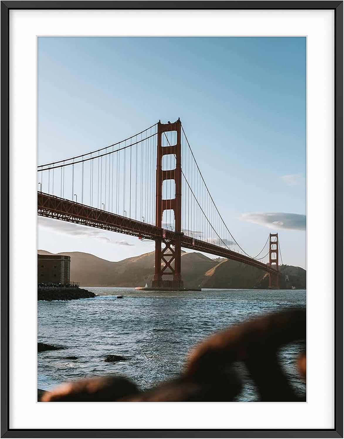 Frametory 14x18 Metal Picture Frame with Mat for 12x16 Photos