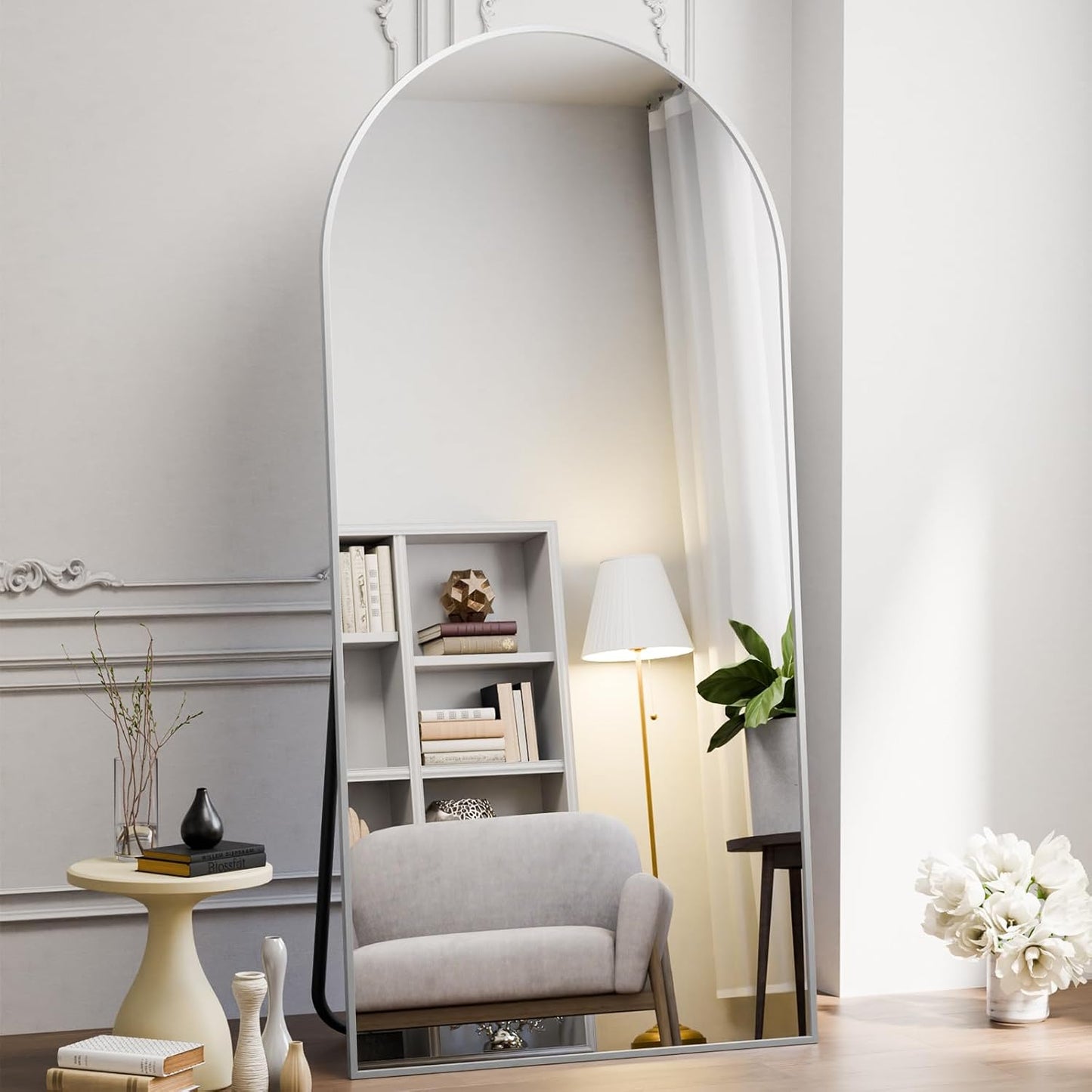 Koonmi 30x71 Arched Full Length Mirror for Stylish Spaces