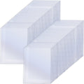 8 1/2 in x 11 in Rigid Clear Page Protectors 100 Pack - Durable