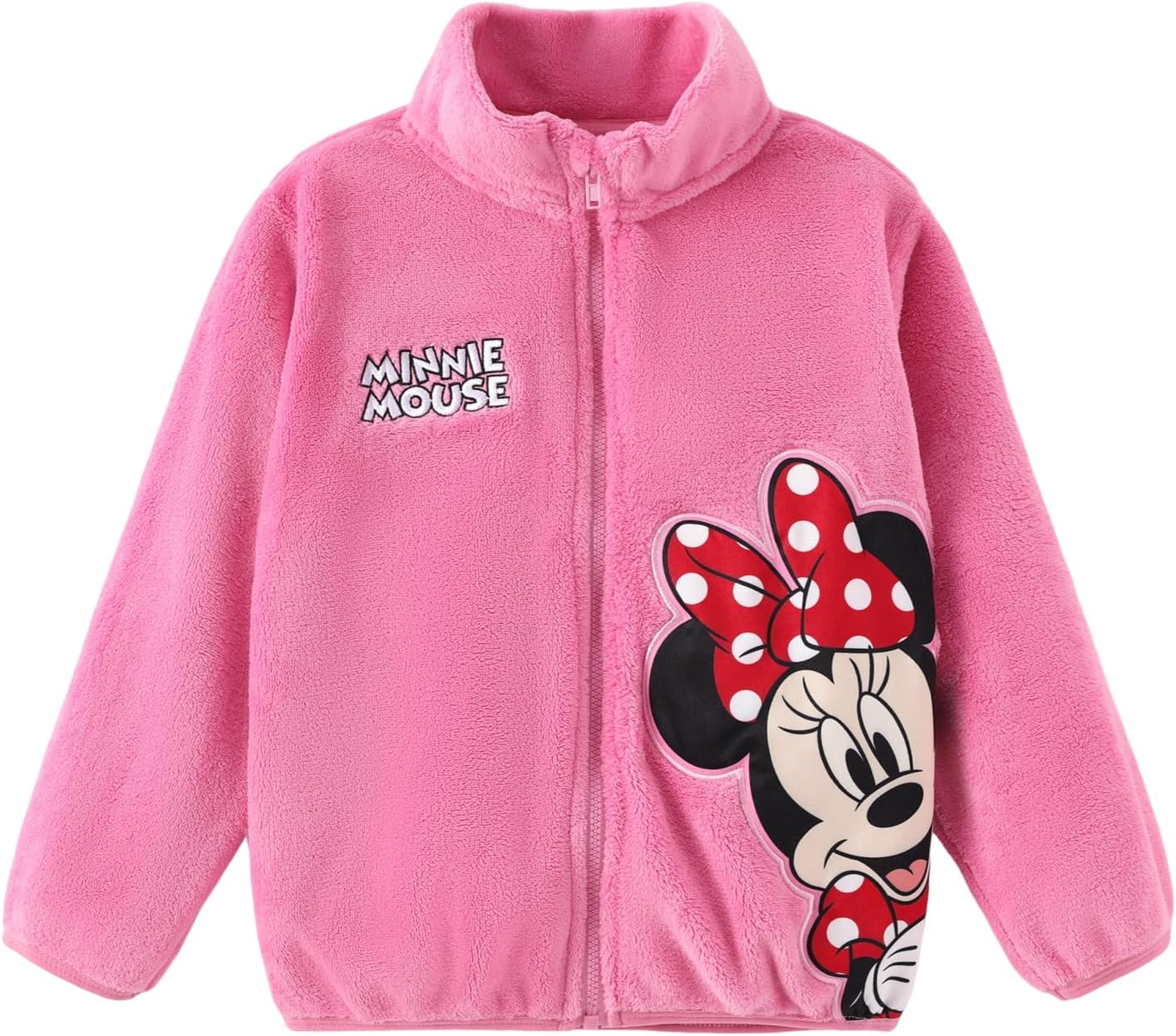 Cozy Disney Fleece Jacket for Kids with Minnie and Daisy Designs