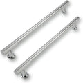 10in Center to Center Polished Chrome Cabinet Pulls 5 Pack - Heavy