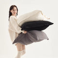 Set of 3 Corduroy Ultra Large Pillow Covers for Chic Comfort