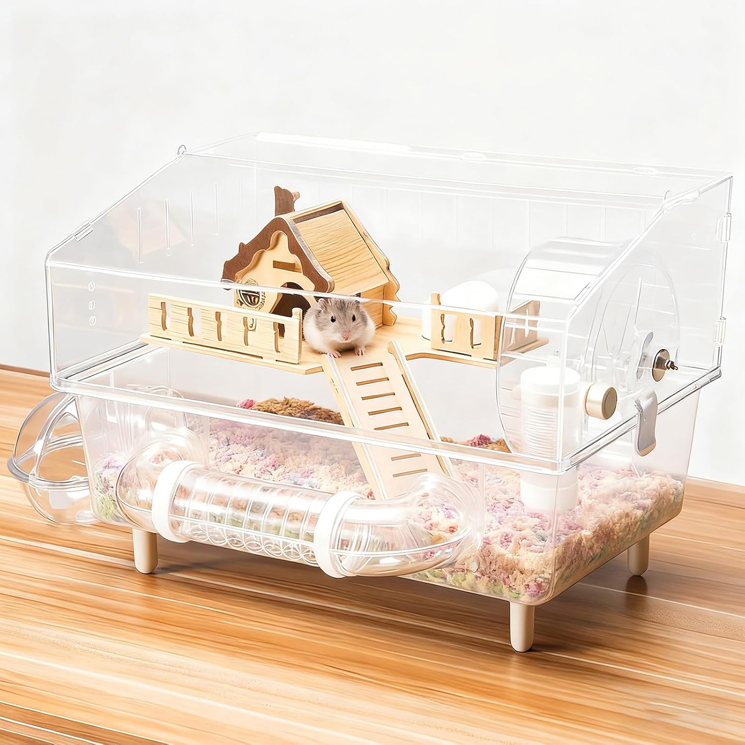 Hamster Cage 8 in 1 with Accessories for Small Animals