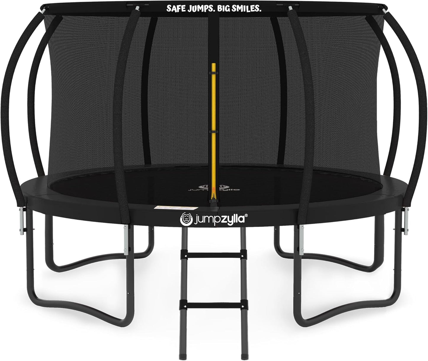 Jumpzylla Trampoline Outdoor 8FT to 16FT with Enclosure & Ladder