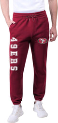 Ultra Game NFL Men's Super Soft Fleece Game Day Jogger Sweatpants Fan