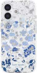 iPhone 17 Case Compatible with MagSafe - Flowerbed Blue Gems