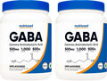 Pure GABA Powder - 500g Per Bottle, 2 Pack for Sleep & Relaxation