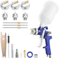 HVLP Air Spray Gun with 1.4/1.7/2.0mm Nozzles - Versatile DIY Tool