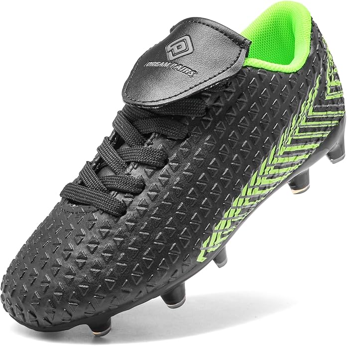 DREAM PAIRS Boys Girls Outdoor Soccer Cleats for All Ages