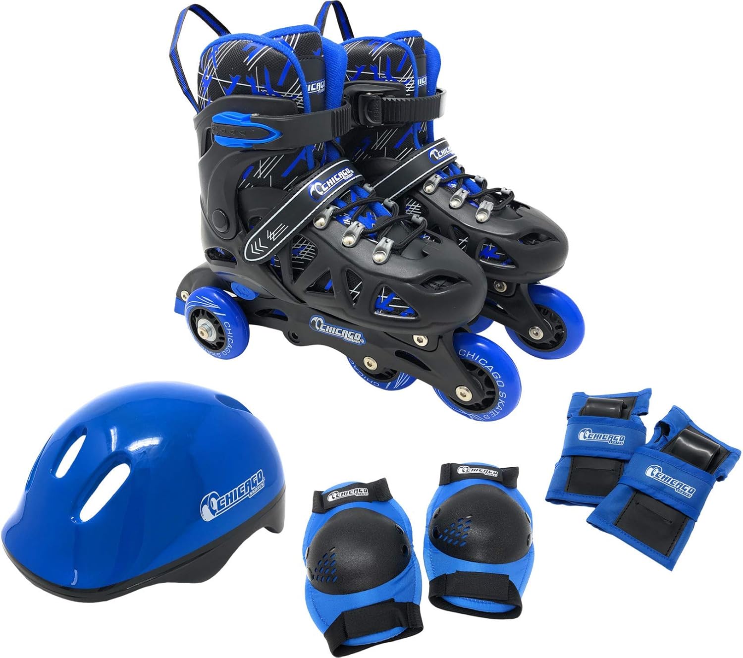CHICAGO Skates Inline Training Skate Combo Set for Kids Fun