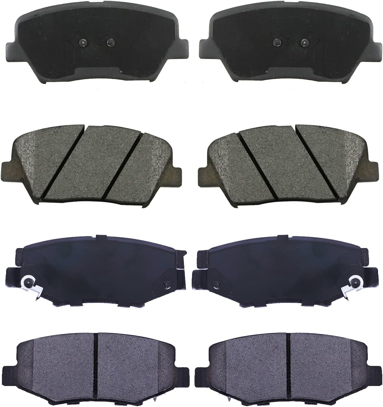 Replacement Brake Pads for 2010-2014 Hyundai Santa Fe & Kia Sorento