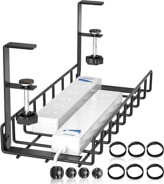 Xpatee Wire Management Tray - No Damage Desk Solution