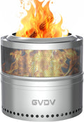 Smokeless 20 in Fire Pit with Removable Ash Pan - Compact Outdoor