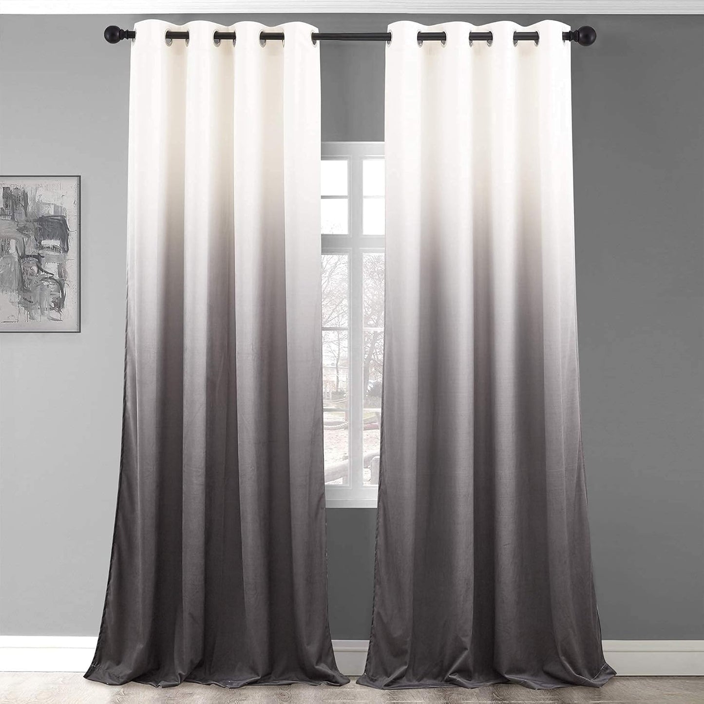 StangH Ombre Velvet Curtains: Elegant Blackout Drapes