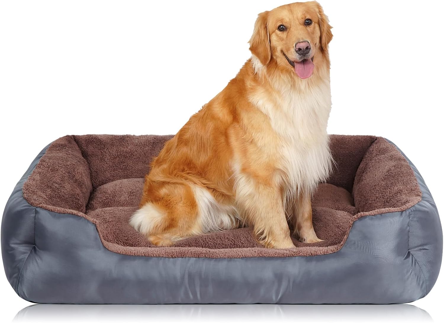 Jumbo Dog Beds for Large Pets - Soft, Washable, Non-Slip Design