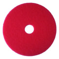 3M Red Buffer Pad 5100, 22 in - Everyday Spray Buffing and Light Scrub