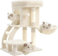 Heybly Cat Tree Tower - Cozy Cat Condo with Top Perch