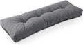 LokGrip Non Slip Tufted Memory Foam Bench Cushion 51x16x4 - Durable