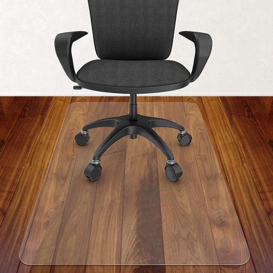 Clear 30x48'' Hardwood Floor Chair Mat - Easy Glide