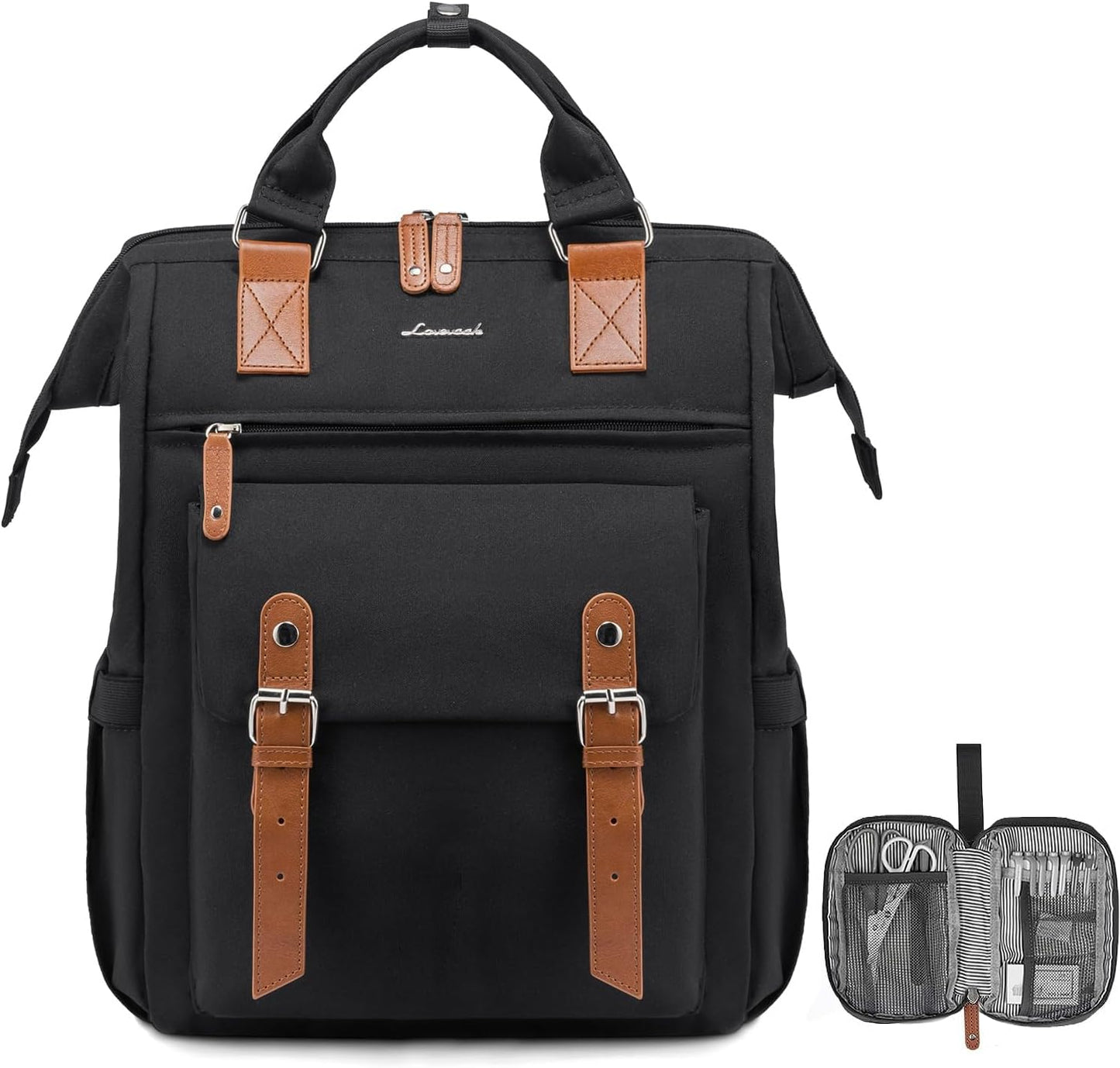 LOVEVOOK Laptop Backpack for Women - Stylish and Functional